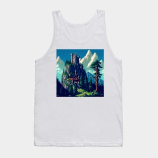 Retrogame login screen Tank Top